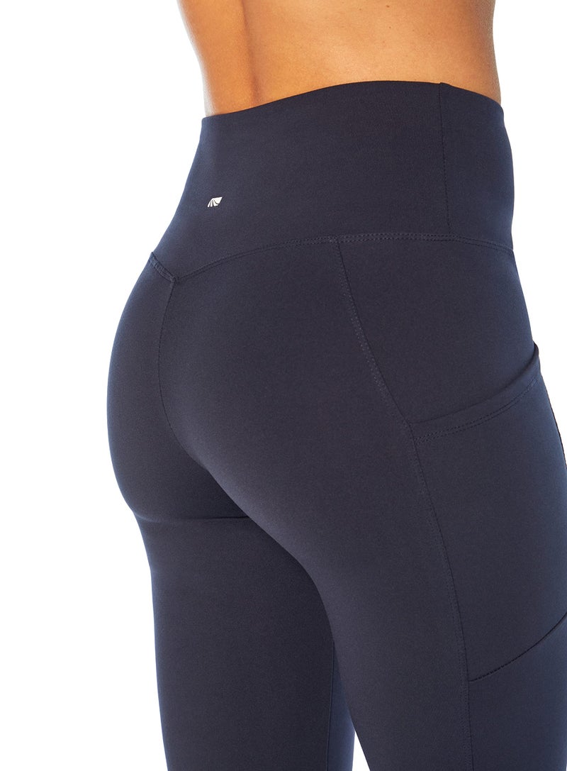Marika Women's Eclipse Tummy Control Bootleg Pant, Midnight Blue, Medium - Image 5